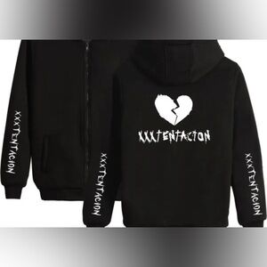 Xxxtentacion Zip Up Hoodie | S